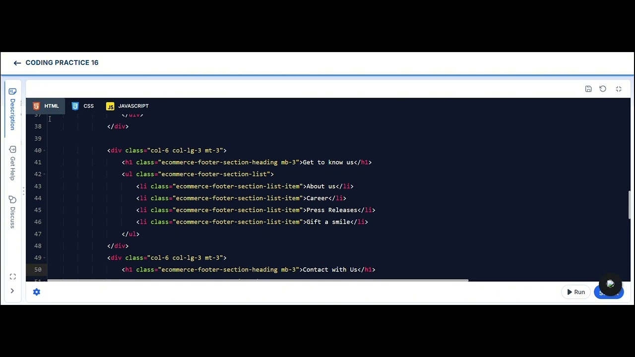 Build Your Own Responsive Website Coding Practice - 16 (Part - 2) - YouTube