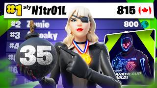 1ST Place in Solo Ranked Cup... (INSANE)