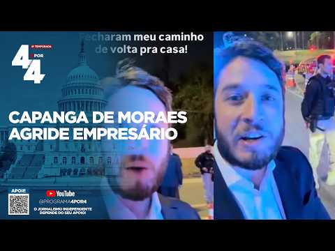 Moraes' henchman assaults businessman who filmed the minister's son's wedding.
