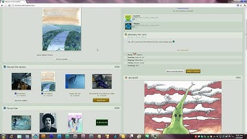 DeviantArt Feature Print Widget