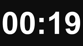 19 Second Timer - No Alarm - 8K