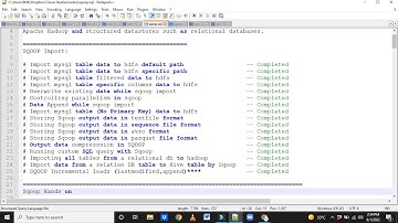 Session-4 | All tables import from RDBMS to Hadoop by using Sqoop  | Bigdata Online Class