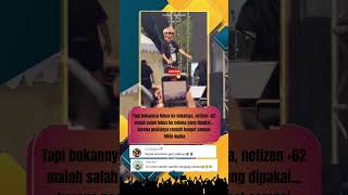 tuh kan ribet sendiri megangin celana #konser #viral #fyp