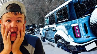 22 Ford Bronco Wildcat 600 Miles Stuck In 3 Feet Of Snow!