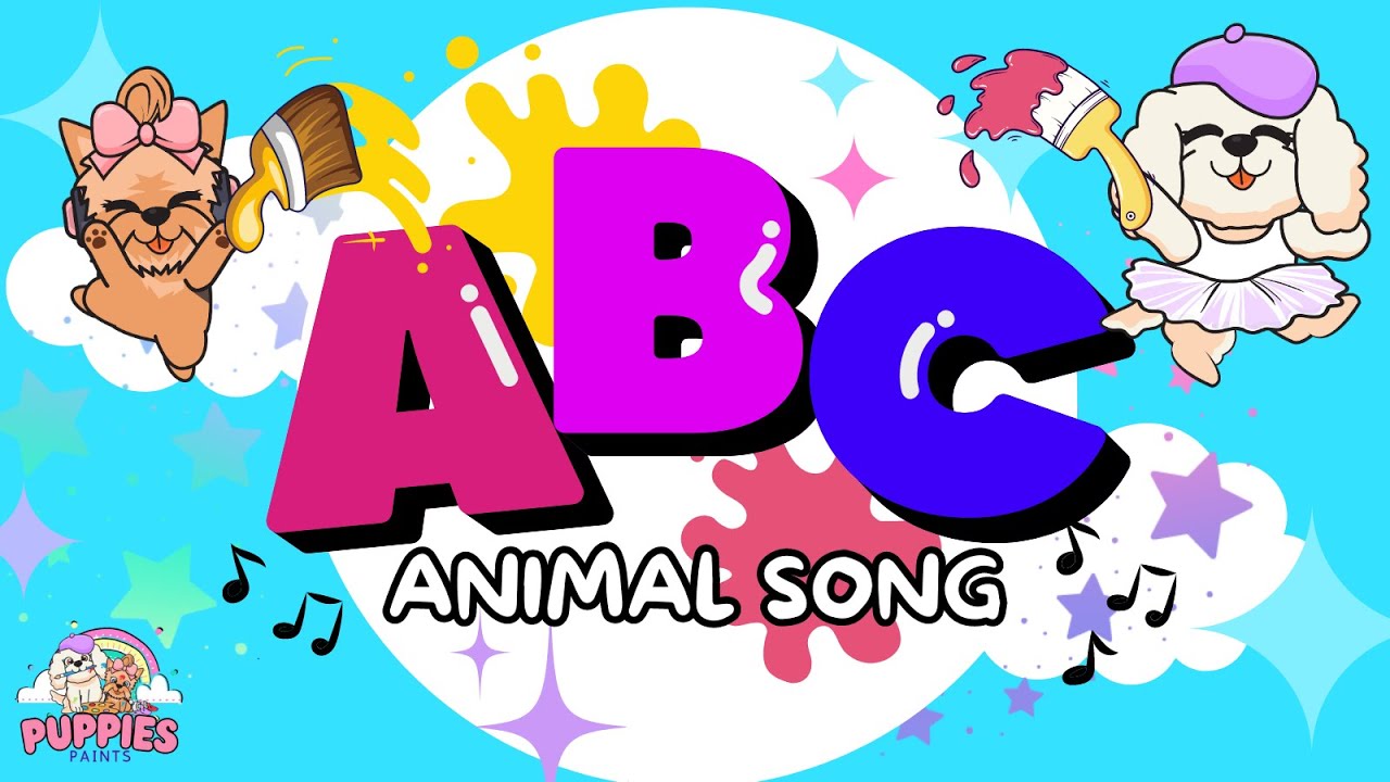 ABC Animal Song for Kids | Fun Alphabet Learning with Colors & Animals ...