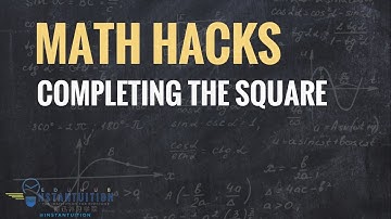 MATH HACKS: Completing The Square (Solving Quadratic Equation) Algebra O/N Level
