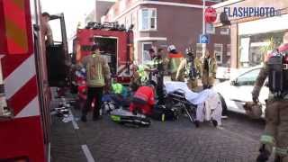 Zwaargewonde Bij Brand In Woning - Parallelstraat Rotterdam