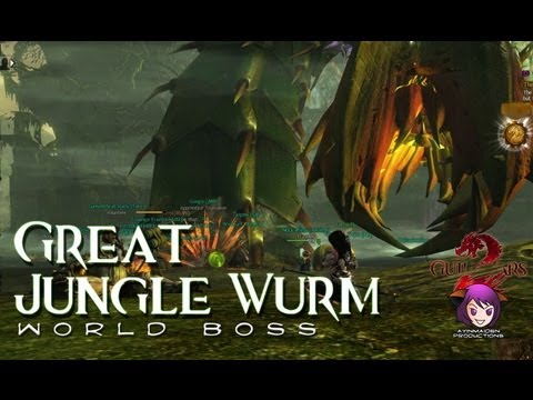 ★ Guild Wars 2 ★ - World Boss - Great Jungle Wurm