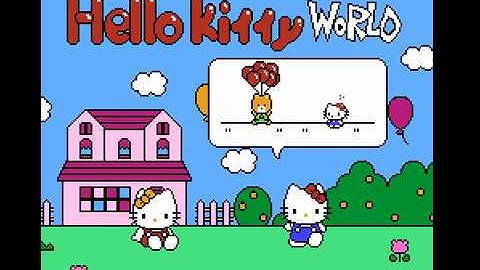 NES Longplay [805] Hello Kitty World