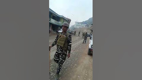 CRPF Commando Patroling Duty Video https :: #Shorts #Most Video https