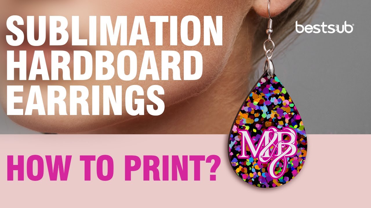 Hardboard Sublimation Earrings – Kolorful Krafting