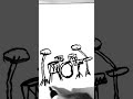 Drummer Drums Drawing 