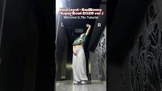 Nuevayol - @BadBunnyPR (SuperBowl 2026 ver.) 0,75x Dance Tutorial by EVELINA