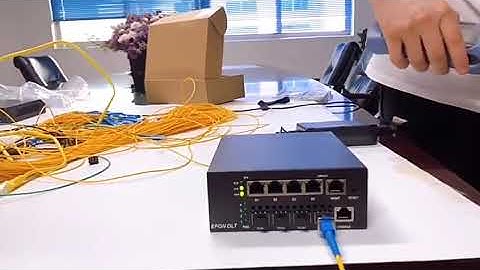 FTTH CATV EPON OLT 4 Port and SFP Modules Px20+++