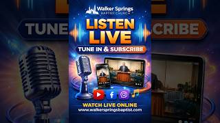 Join us for church live! 6/10/26 pm