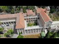 Bet Shemesh forests and the monastery in Latrun aerial view