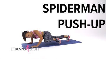 How to do Spiderman Push-Up | Joanna Soh