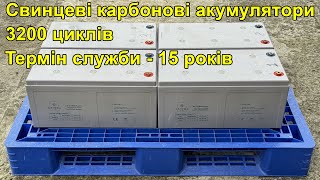 Яку батарею доцільно використовувати у сонячній станції - свинцеву чи літієву?