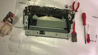 HP Laserjet P1102, P1102w, 1005, 6020, 6030 How to printer fuser replace. HP p1102 / P1005.