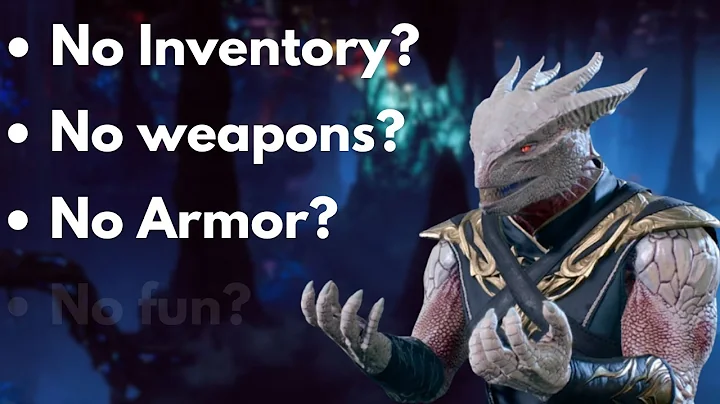 Can you beat Baldur's Gate 3 without the inventory? || Act 1