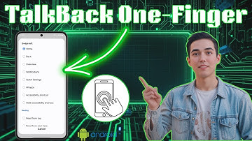 How To Customize TalkBack s Gesture 1 Finger Left Option - For Beginners