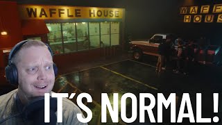 So its a normal night at the wafflehouse  SNL Reaction