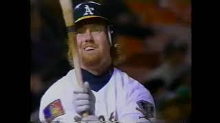 1994 TOR-OAK: Mark McGwire Ejection