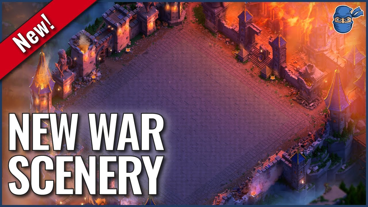 New Ruined Kingdom War Scenery | Clash of Clans