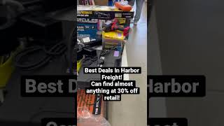 Go here to find the best deals on tools at Harbor Freight!! #shorts