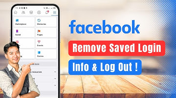 How to Remove Saved Login Info on Facebook | Log Out Completely !