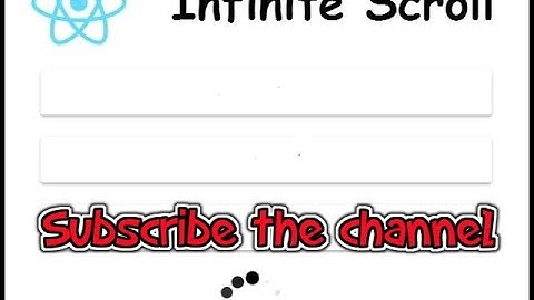 react virtualized infinite scroll is good?, Infinite scroll in react,react virtual infinite loader
