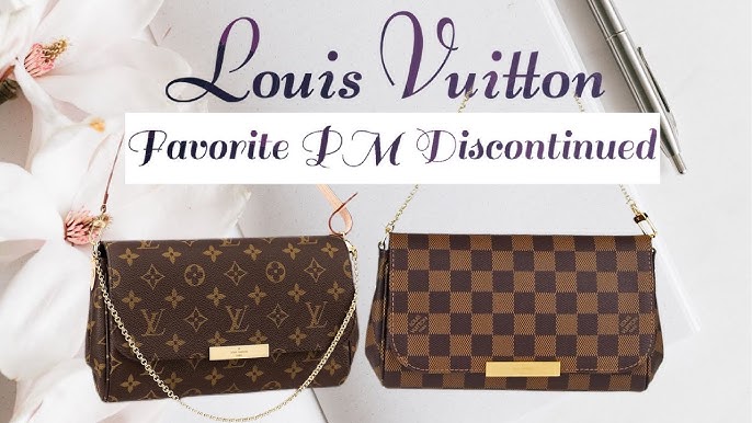 Bag Review: Louis Vuitton Damier Ebene Favorite PM - Coffee and