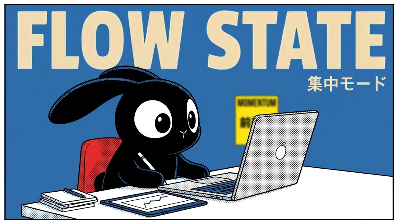 Flow state... no distractions / Boom Bap Jazzy Lo-fi for study, work