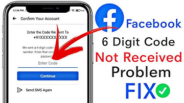 Fix Facebook 6 Digit Code Not Received Problem Solved | Massanger 6 Digit Not Coming/Received Fixed