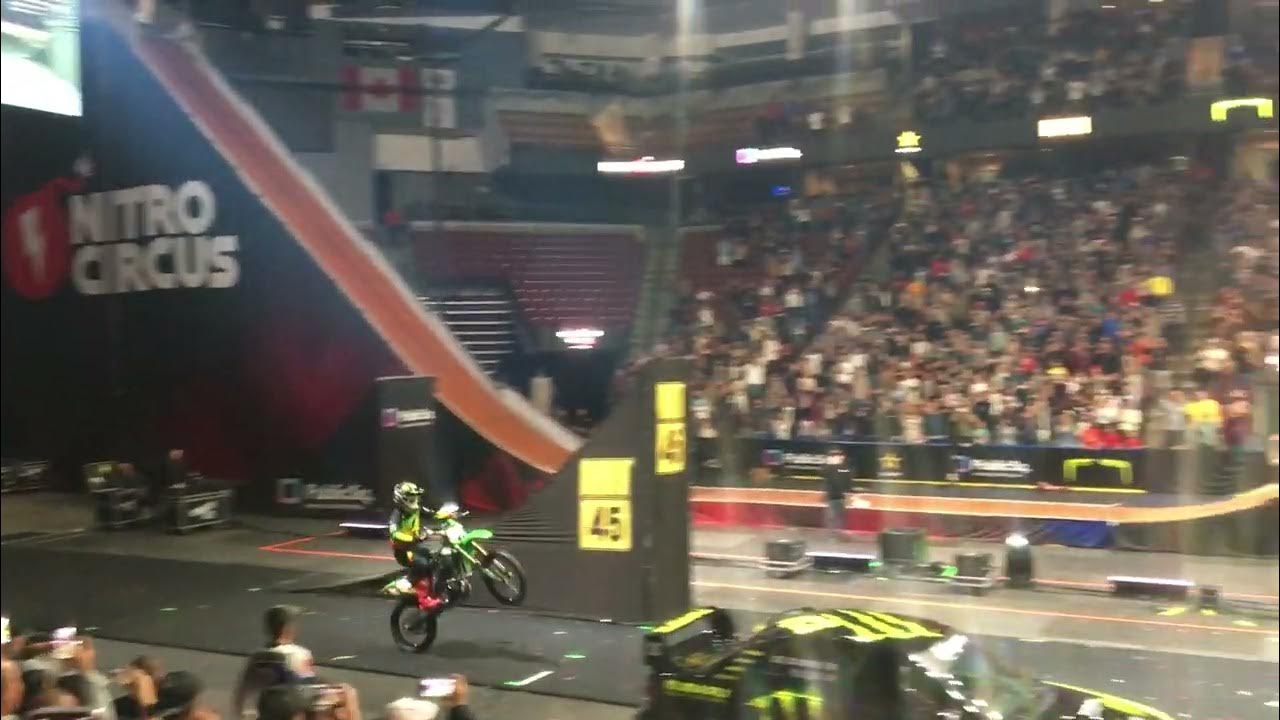 Axell Hodges Wheelie Backflip Nitro Circus 10/24/23 SLC YouTube