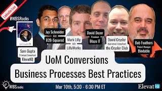 Unit of Measure (UoM) Conversions Business Processes Best Practices Wealth