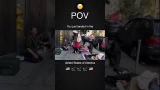 Ох уже этот загнивающий запад #povvsreality #usa