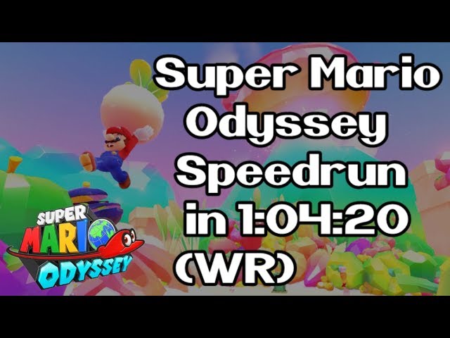 Any% in 01:32:17 by iOwnRazer - Super Mario Odyssey - Speedrun