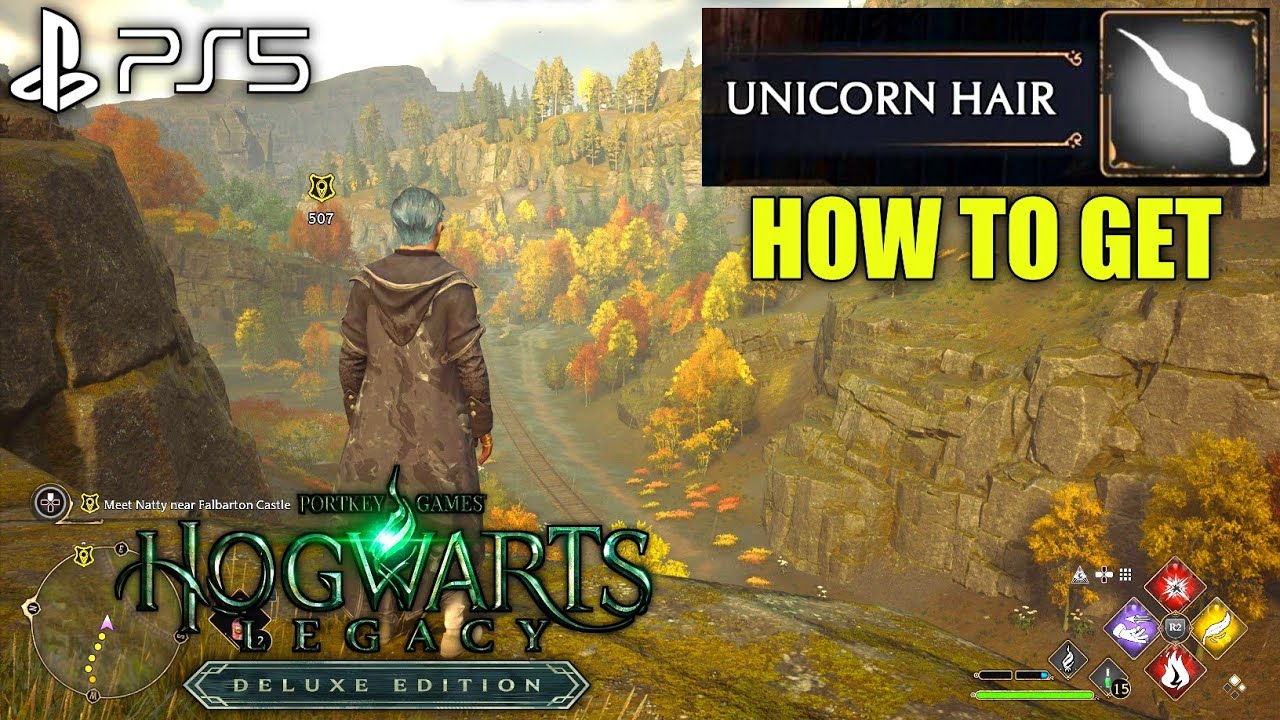 How to Get Unicorn Hair HOGWARTS LEGACY Unicorn Hair Location