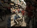 In a crowded Indian market full of noise, people walked past a lonely skeleton begging for kindness.