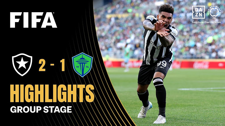 Botafogo vs Seattle Sounders FC Highlights | FIFA Club World Cup 2025