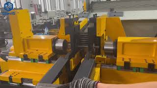 [SteviS chamfering machine] 3-axis CNC double end chamfering machine for solid bars