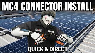MC4-Steckverbinder-Installation: Anleitung zum Anbringen von Steckverbindern an 8- und 10-AWG-Kab...
