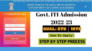 ITI Admission 2024 | ITI Admission Full Process | How To Apply In ITI | ITI Jammu And Srinagar screenshot 4