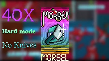 Morsel (Hard mode, No Knives) 40x Full combo | Hotline Miami 2 (level editor)