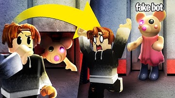 MOUSY FAKE BOT TROLLING in PIGGY! (Roblox)