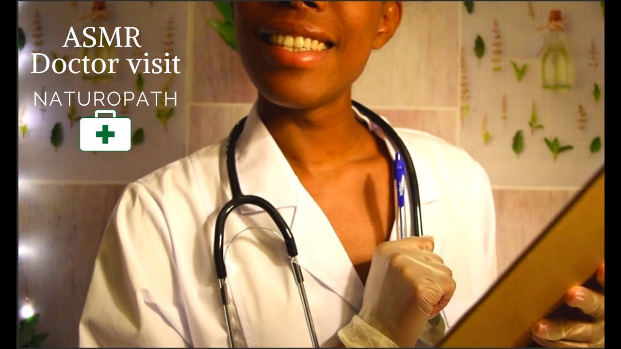 ASMR RP🌿 DOCTOR CHECK UP_NATUROPATH🌿 VISIT Part 1