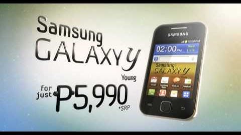Samsung Galaxy Y ad