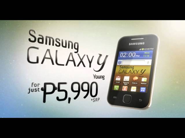 Samsung Galaxy Y ad class=