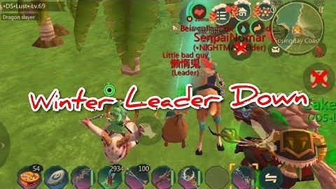 PVE 702:War Pvp Winter tribe Leader Slain:Utopia Origin